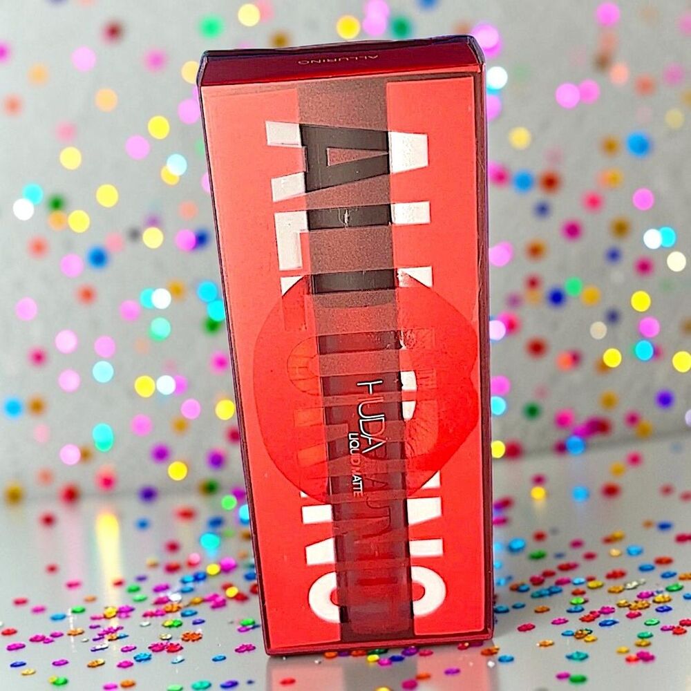 Huda Beauty Liquid Matte Lipstick in Alluring New In Box Limited Edition